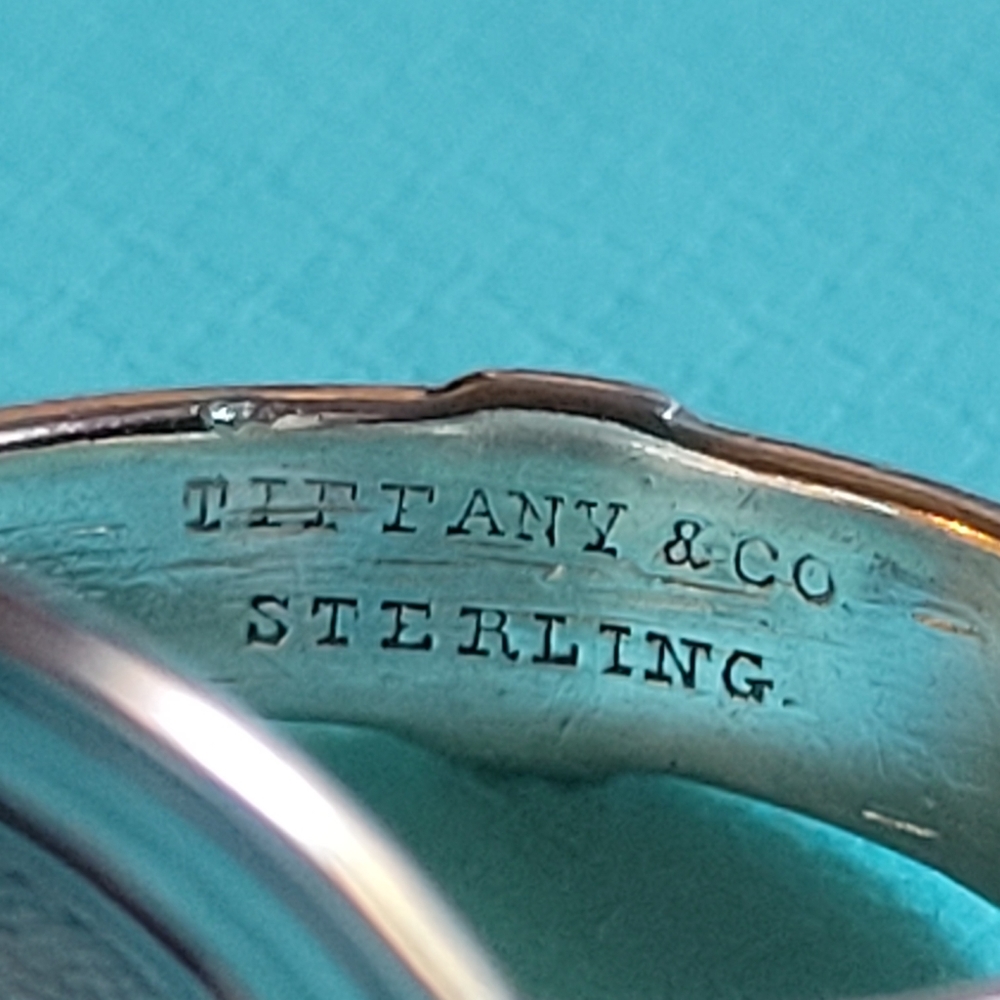 1864 Tiffany & Company Gorham Spartan Spoon Ring Sterling Luxury Vintage #64 - Picture 8 of 16